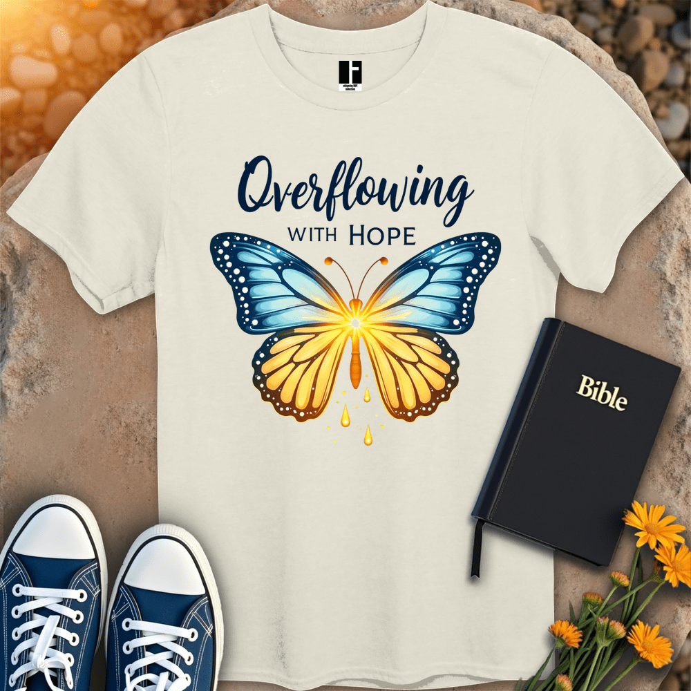 T-Shirt S / Natural OverflowingHope T-Shirt
