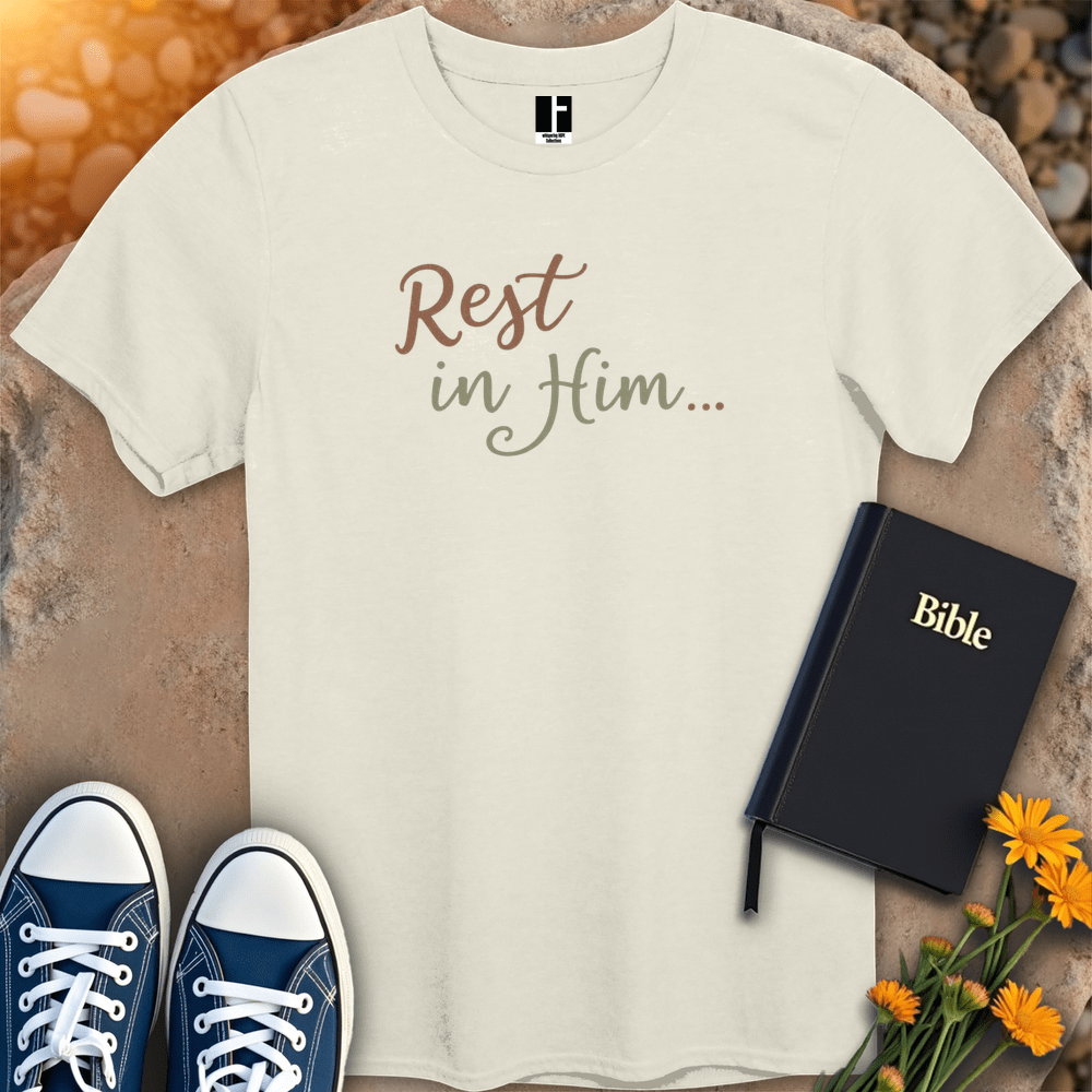T-Shirt S / Natural RestInHim T-Shirt