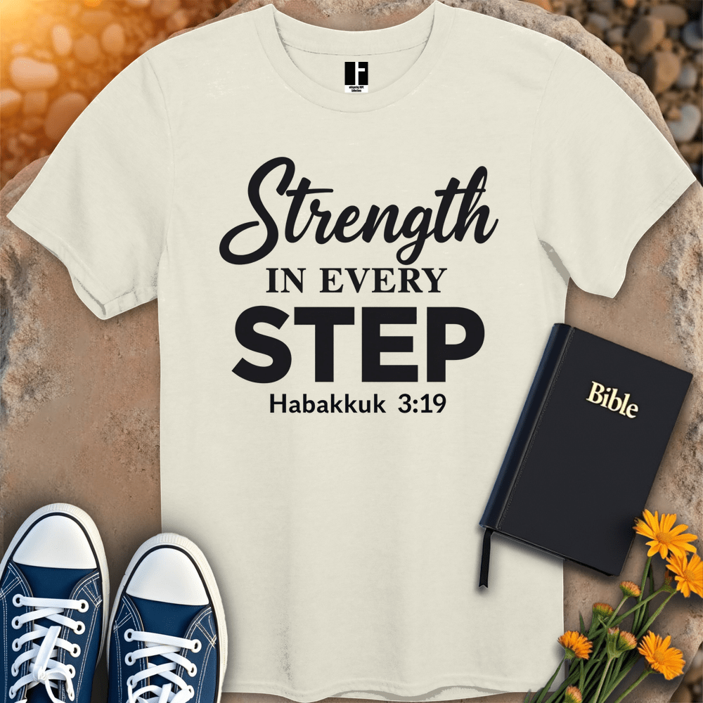 T-Shirt S / Natural StrengthStepT-Shirt