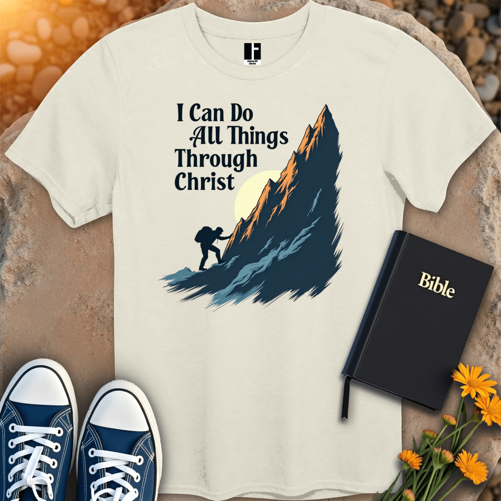 T-Shirt S / Natural StrengthThroughFaith T-Shirt