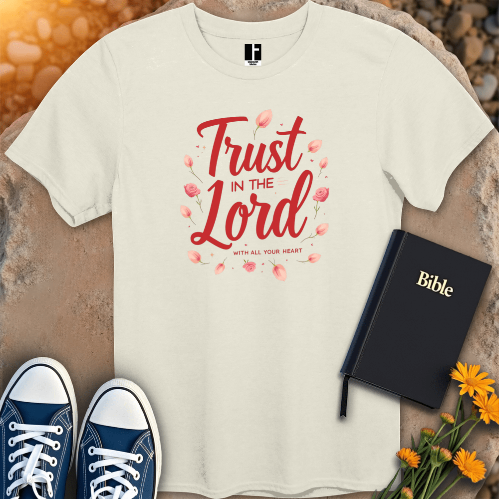 T-Shirt S / Natural TrustInTheLordT-Shirt