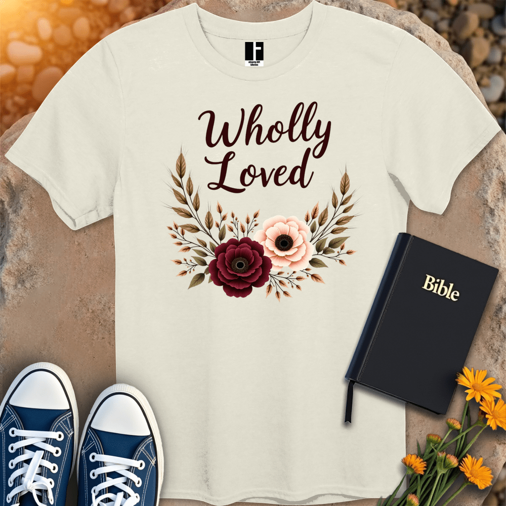 T-Shirt S / Natural WhollyLoved T-Shirt