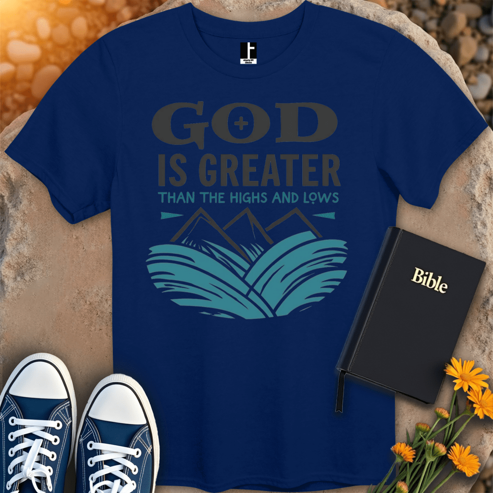 T-Shirt S / Navy GodIsGreater T-Shirt