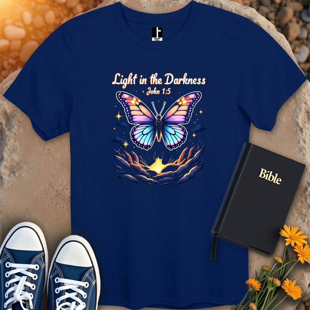 T-Shirt S / Navy LightInDarkness T-Shirt