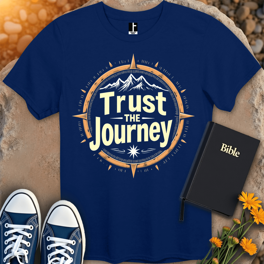 T-Shirt S / Navy TrustTheJourney T-Shirt