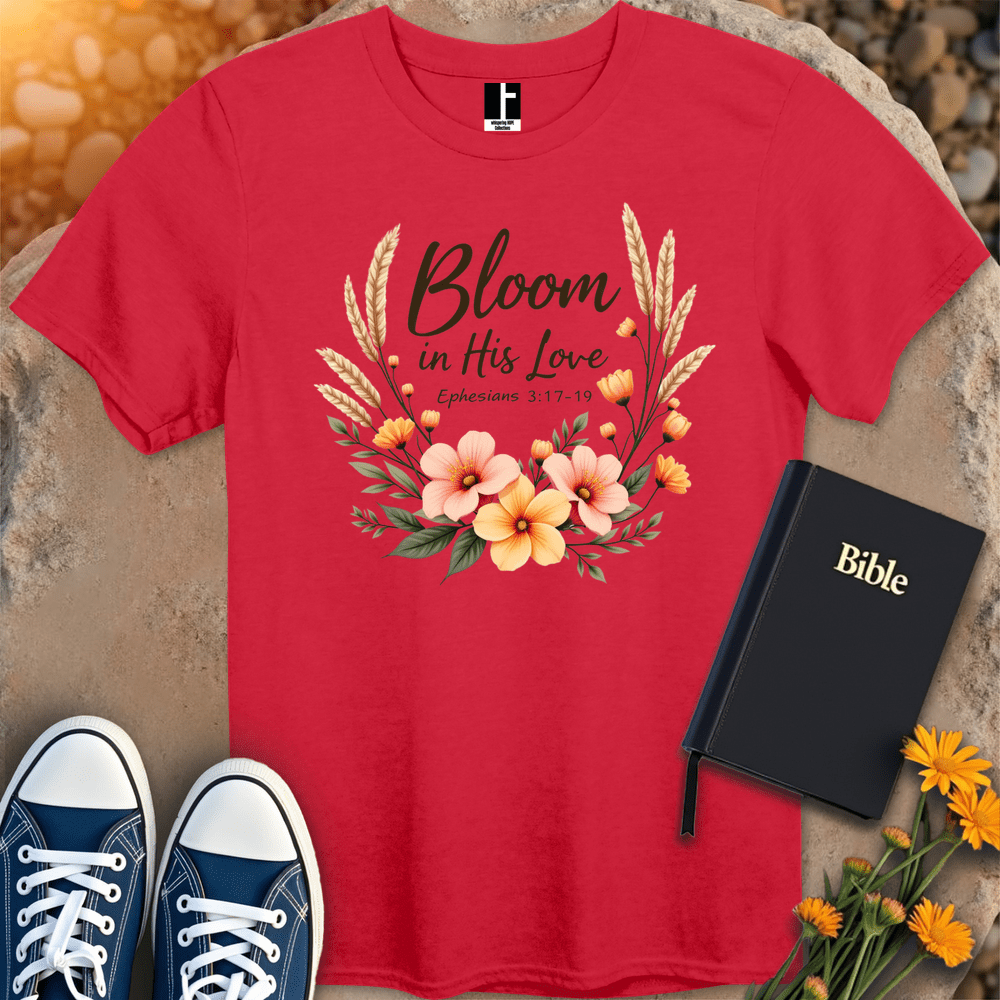 T-Shirt S / Red BloomInLove T-Shirt