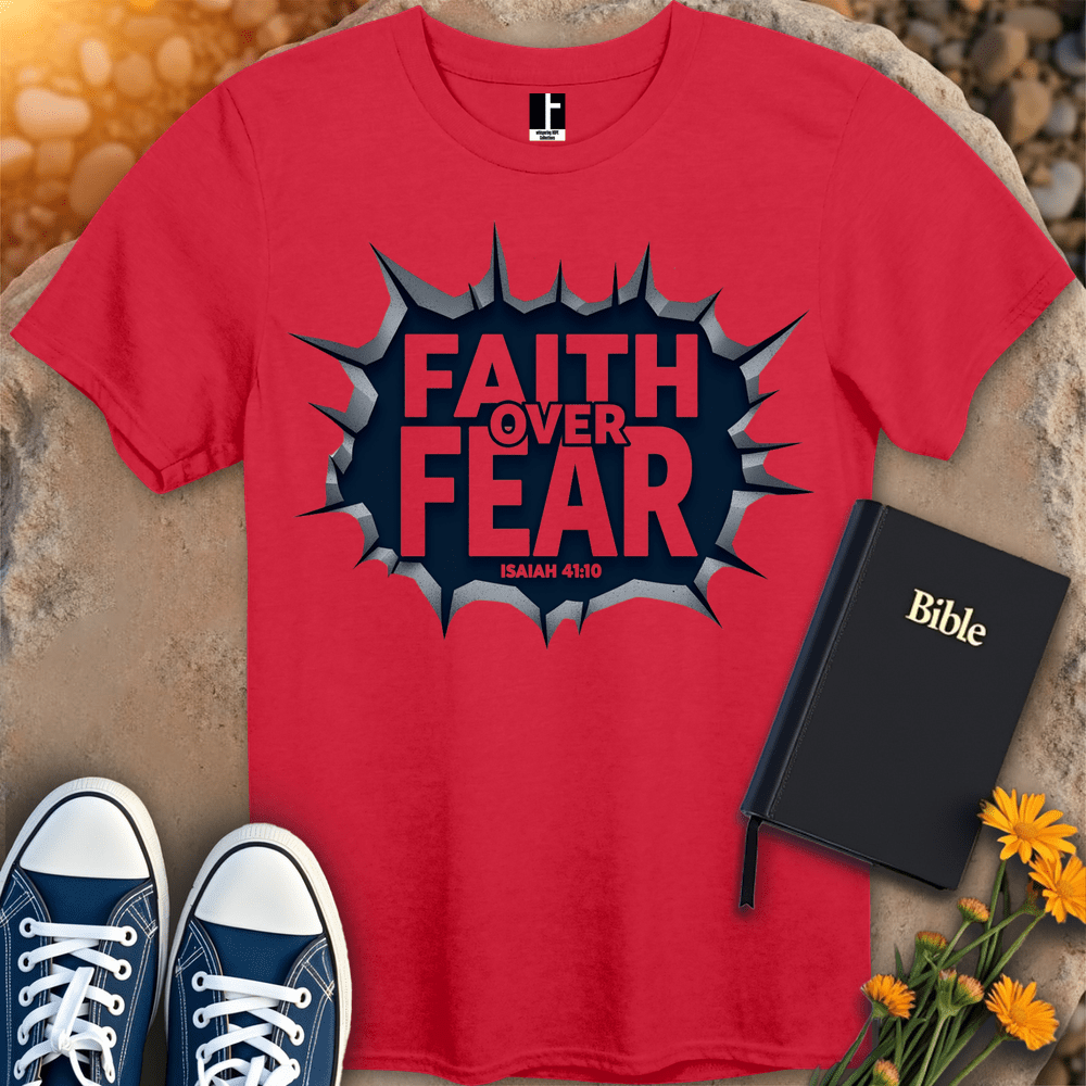 T-Shirt S / Red FaithOverFear T-Shirt