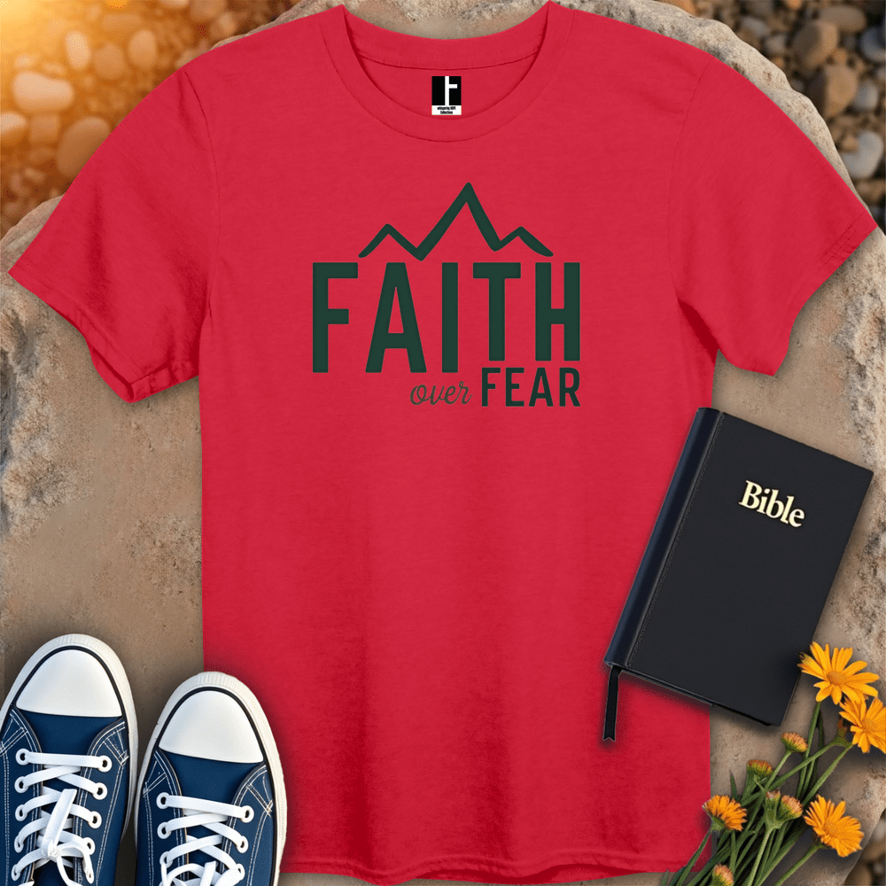T-Shirt S / Red FaithOverFear T-Shirt
