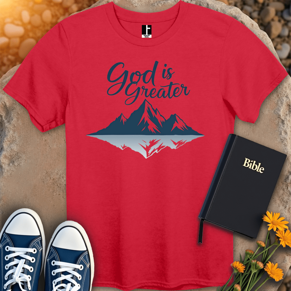 T-Shirt S / Red GodIsGreater T-Shirt