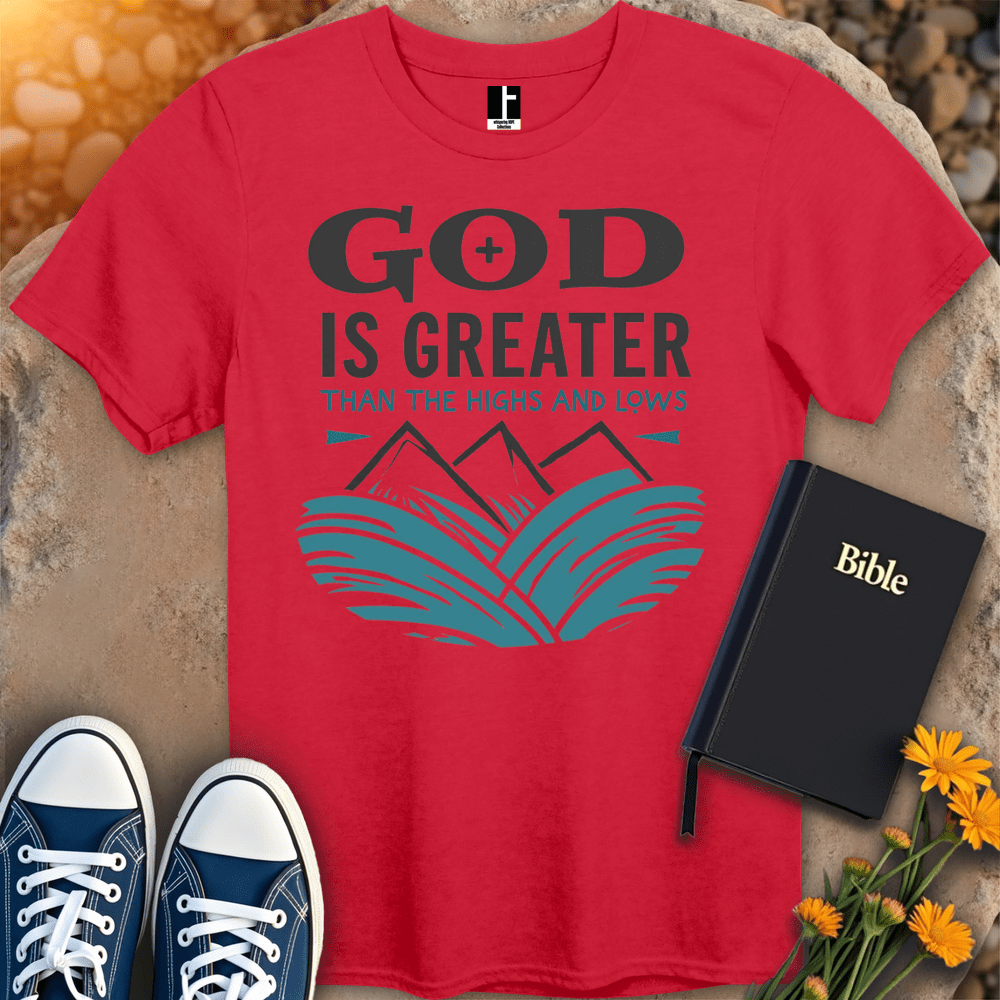 T-Shirt S / Red GodIsGreater T-Shirt