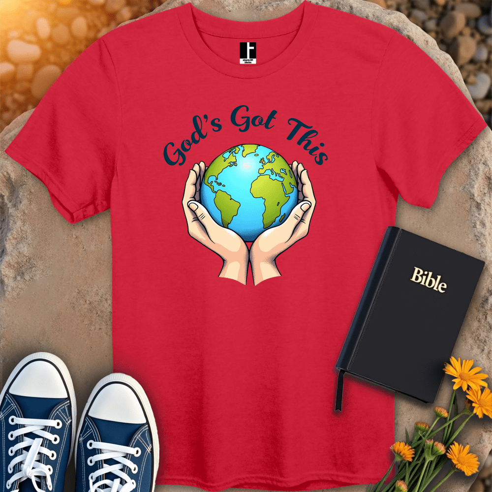 T-Shirt S / Red GodsGotThis T-Shirt