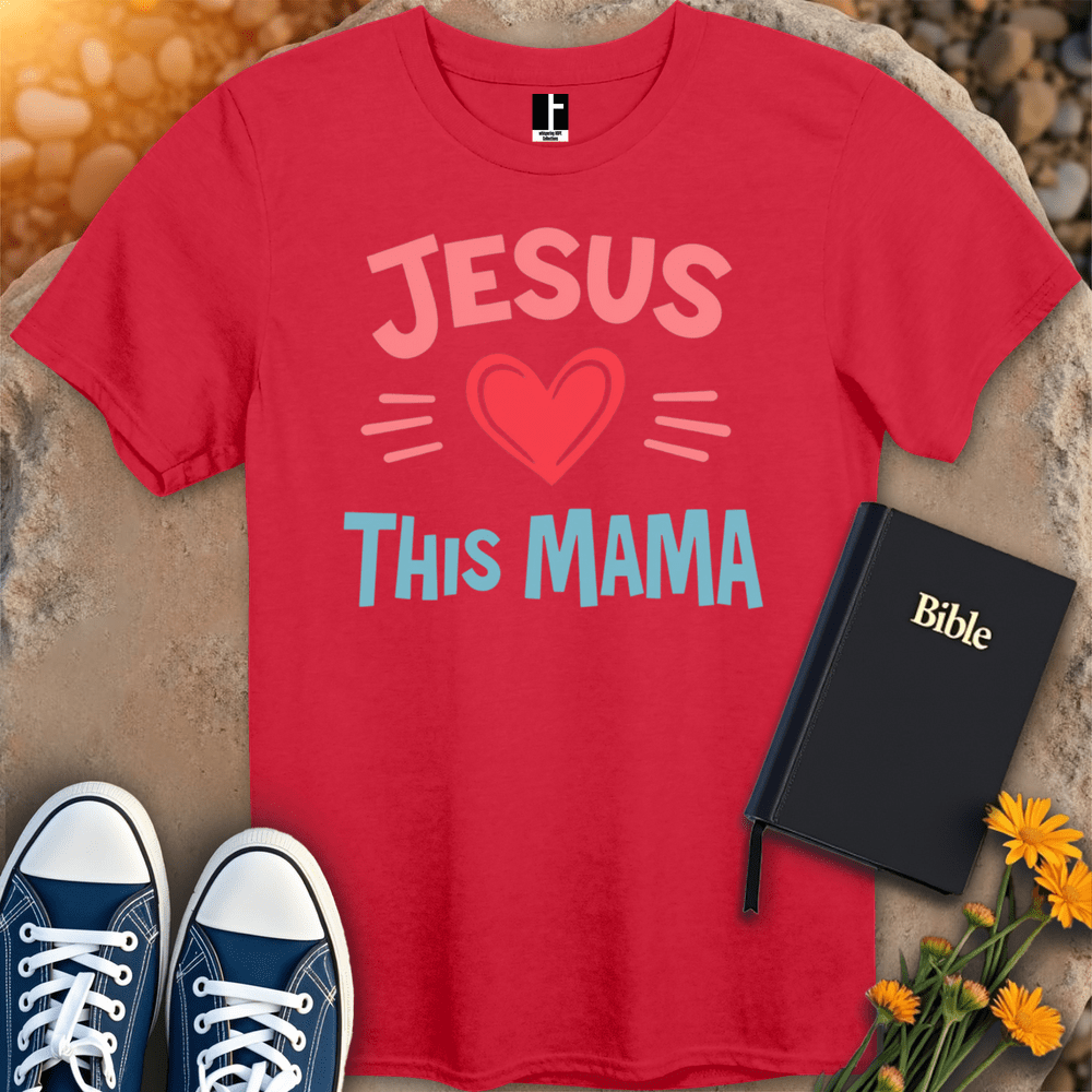 T-Shirt S / Red JesusThisMama T-Shirt