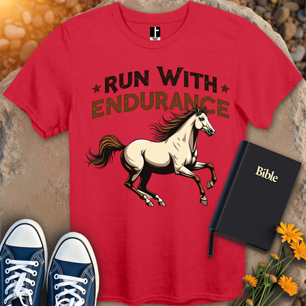T-Shirt S / Red RunEndurance T-Shirt