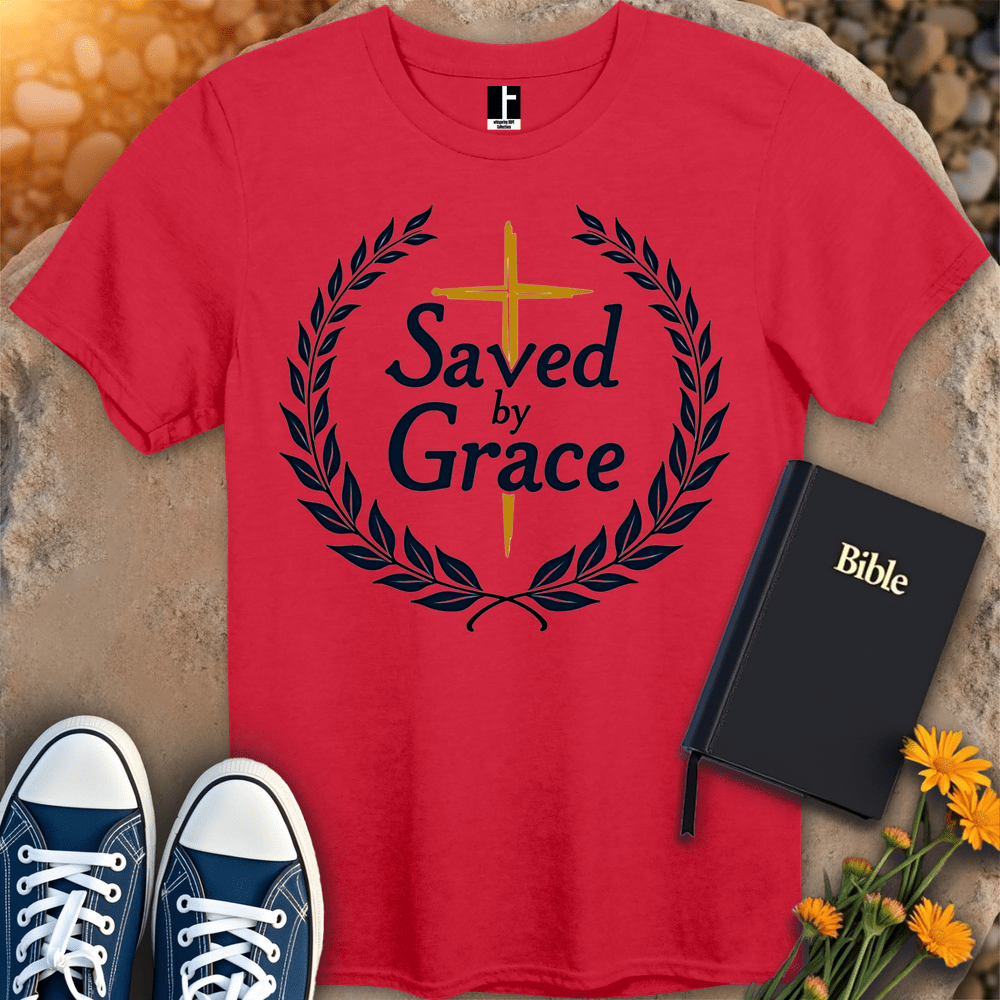 T-Shirt S / Red SavedByGrace T-Shirt