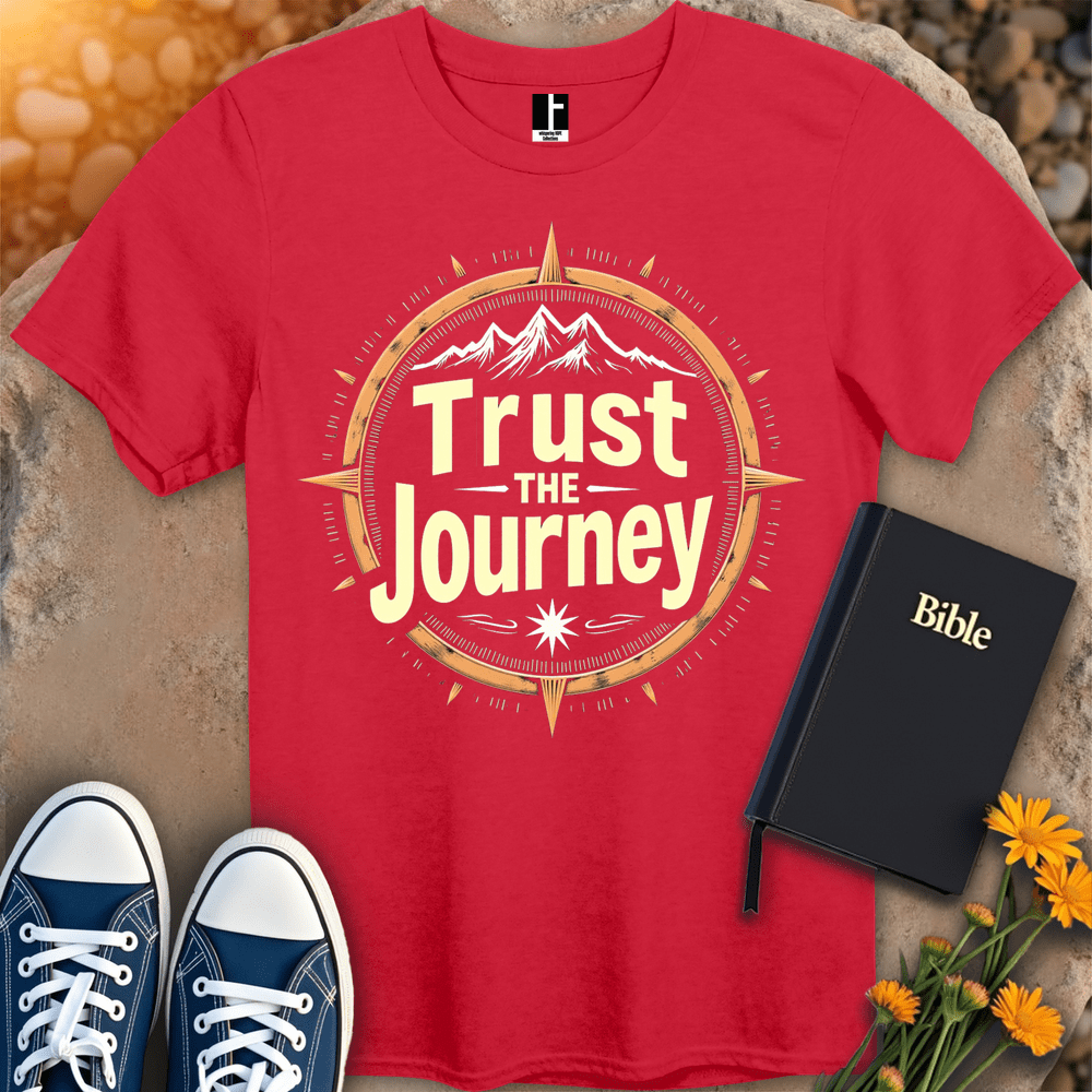 T-Shirt S / Red TrustTheJourney T-Shirt