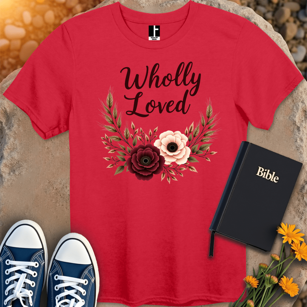 T-Shirt S / Red WhollyLoved T-Shirt