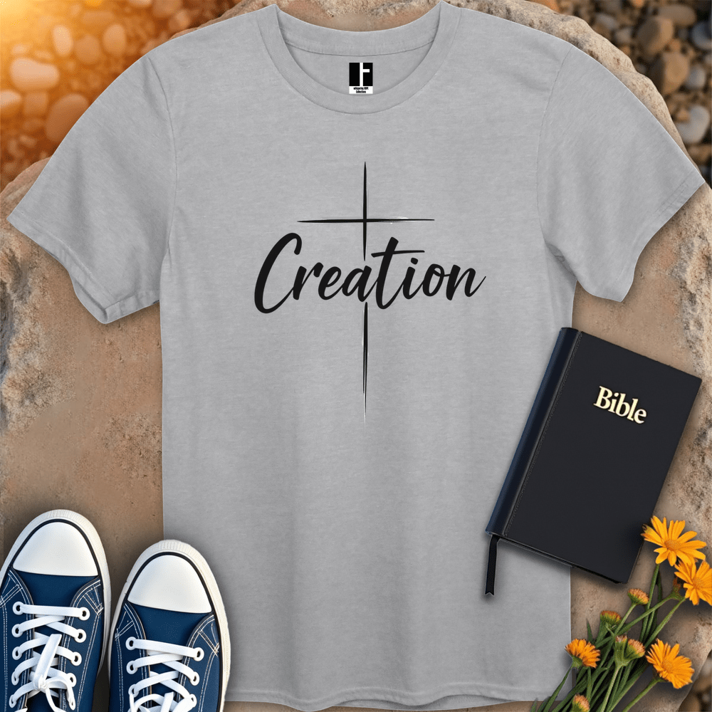 T-Shirt S / Sport Grey CreationCross T-Shirt