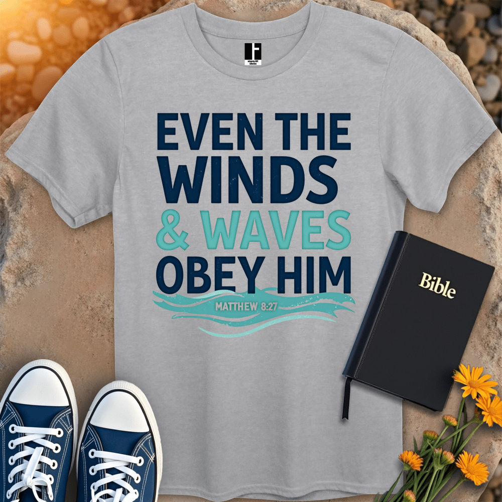 T-Shirt S / Sport Grey EvenTheWindsWaves T-Shirt