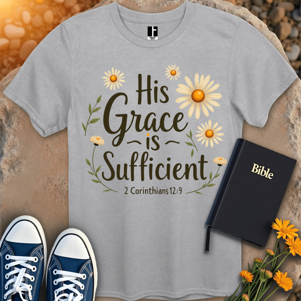 T-Shirt S / Sport Grey GraceSufficient T-Shirt