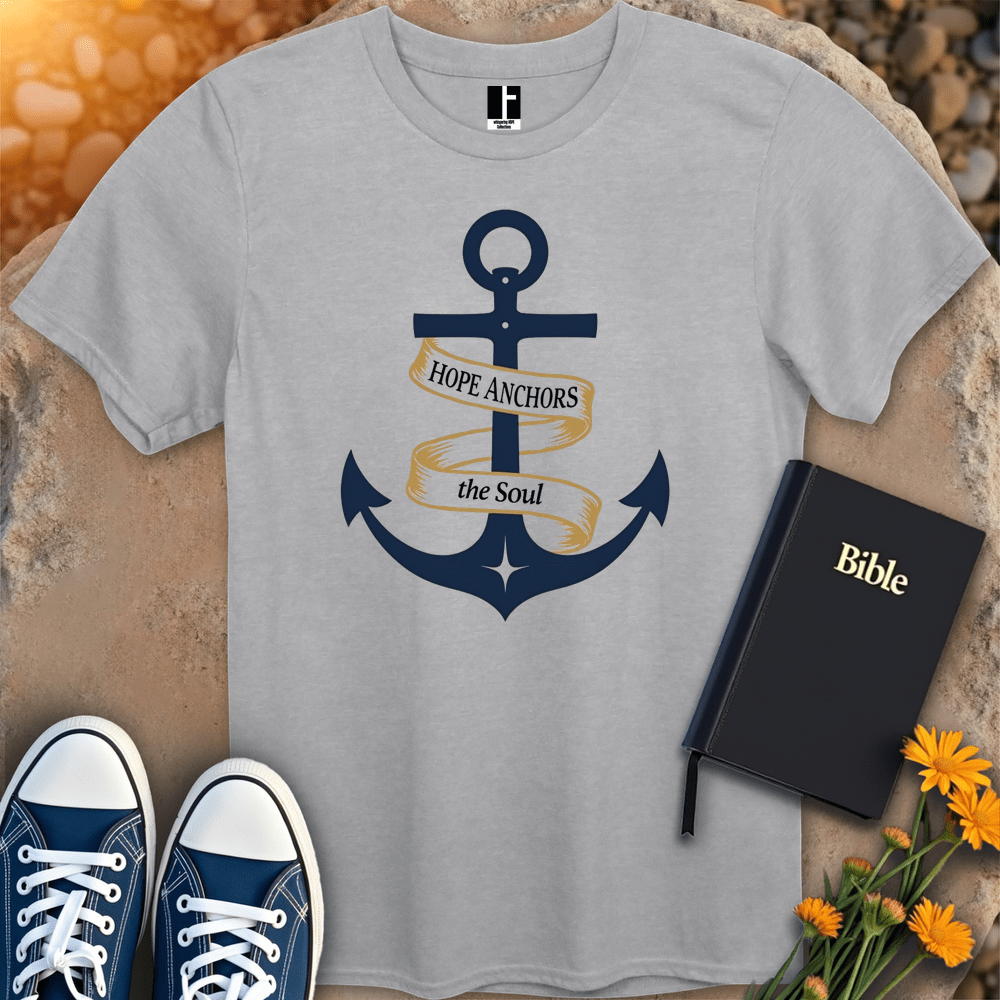 T-Shirt S / Sport Grey HopeAnchorsTheSoul T-Shirt