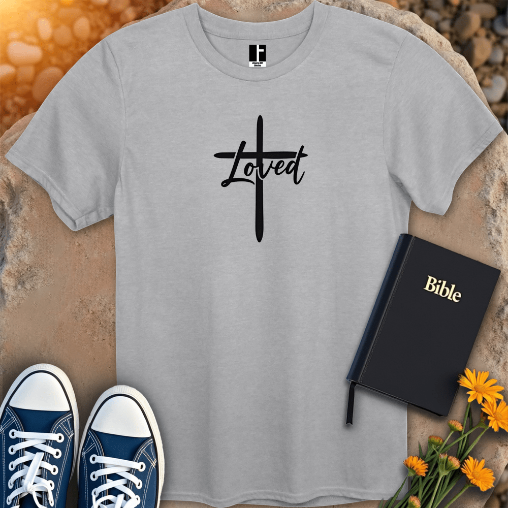 T-Shirt S / Sport Grey LovedCross T-Shirt