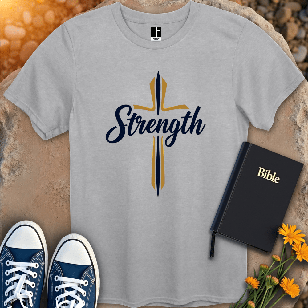 T-Shirt S / Sport Grey StrengthCross T-Shirt