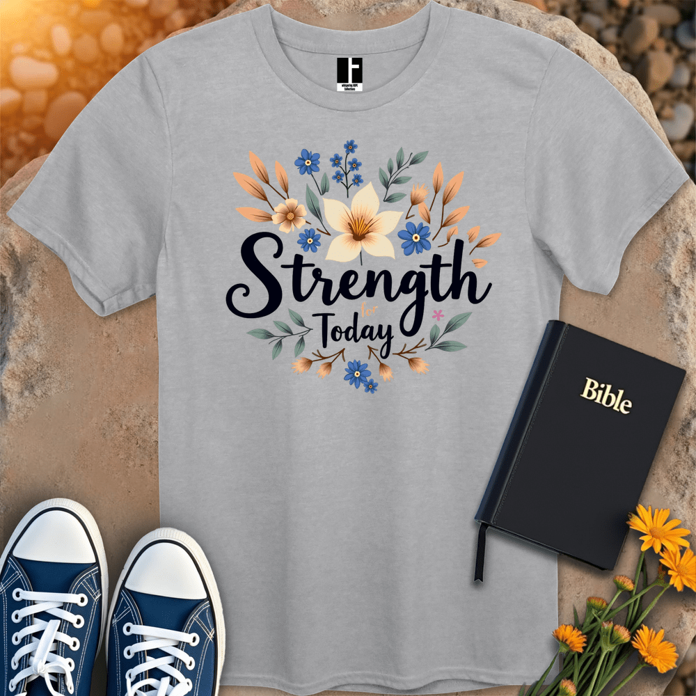 T-Shirt S / Sport Grey StrengthForToday T-Shirt