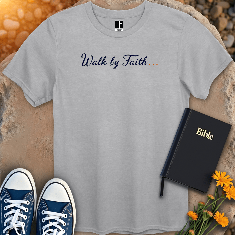 T-Shirt S / Sport Grey WalkByFaith T-Shirt