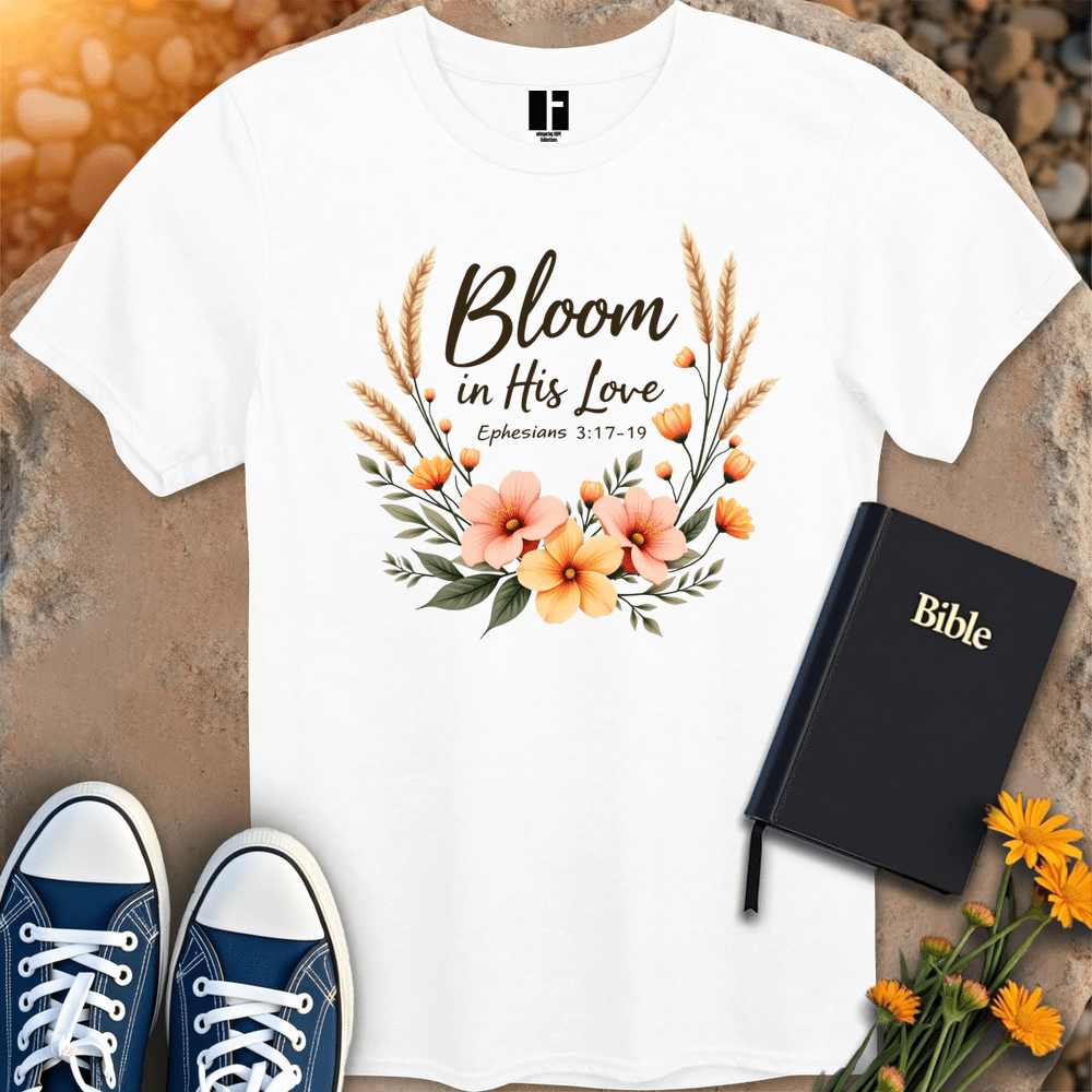 T-Shirt S / White BloomInLove T-Shirt