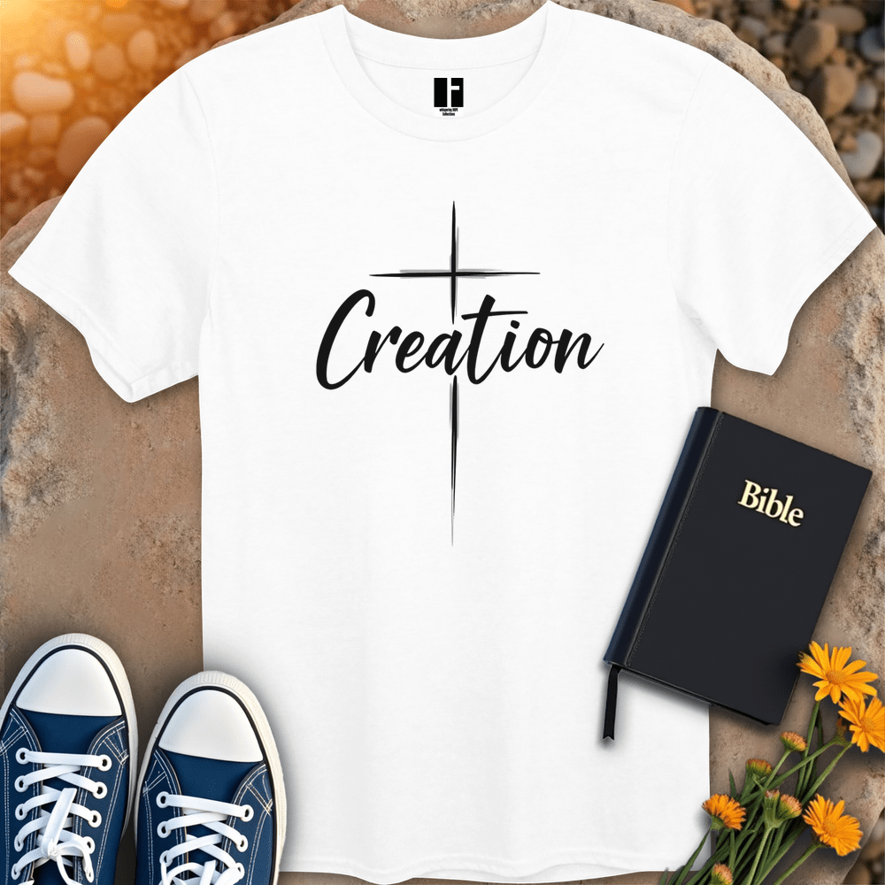 T-Shirt S / White CreationCross T-Shirt