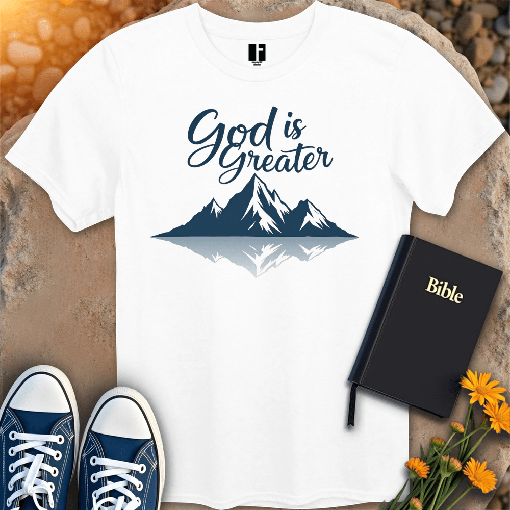 T-Shirt S / White GodIsGreater T-Shirt