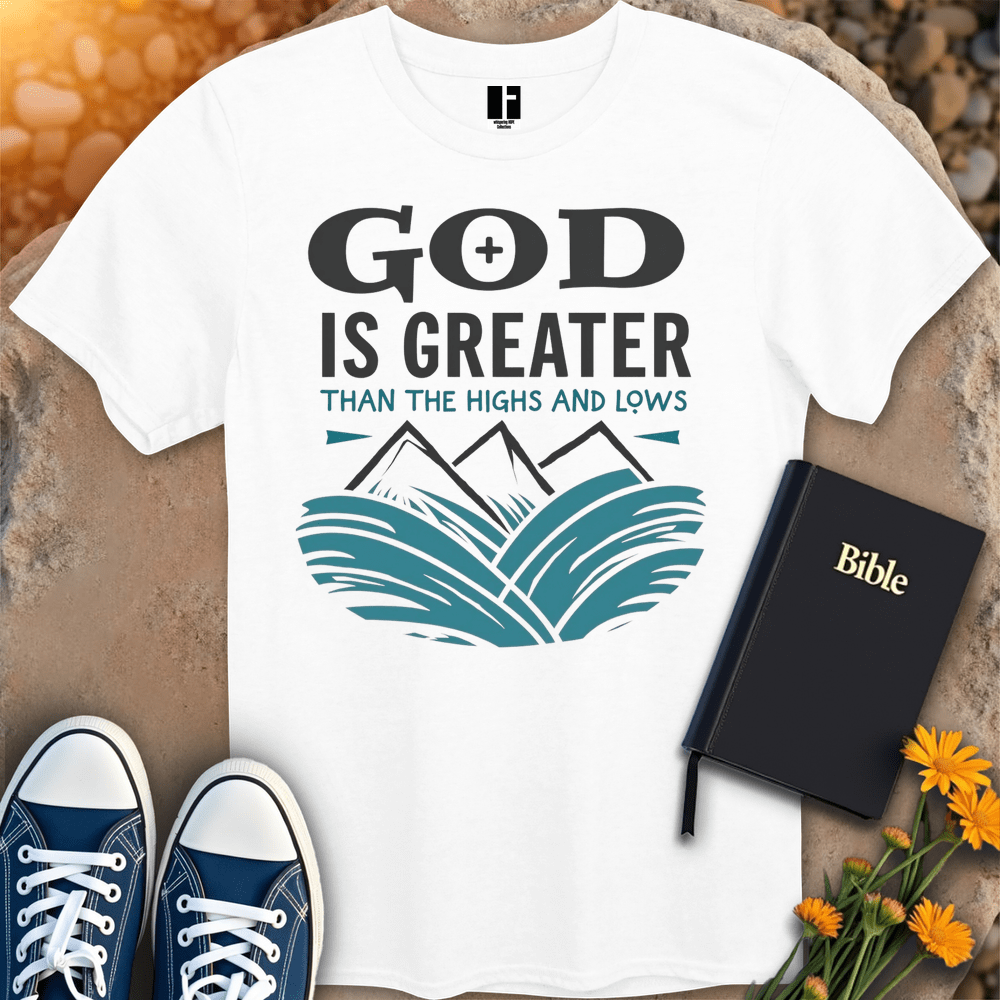 T-Shirt S / White GodIsGreater T-Shirt
