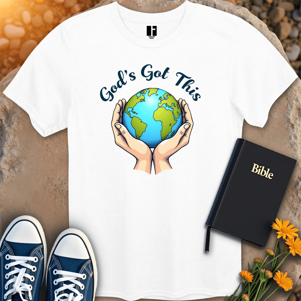 T-Shirt S / White GodsGotThis T-Shirt