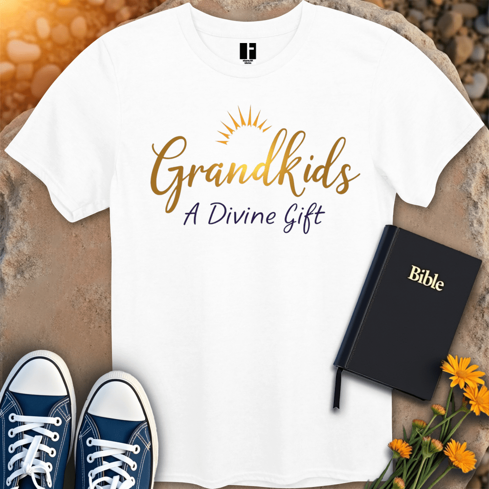 T-Shirt S / White GrandkidsDivineGift T-Shirt