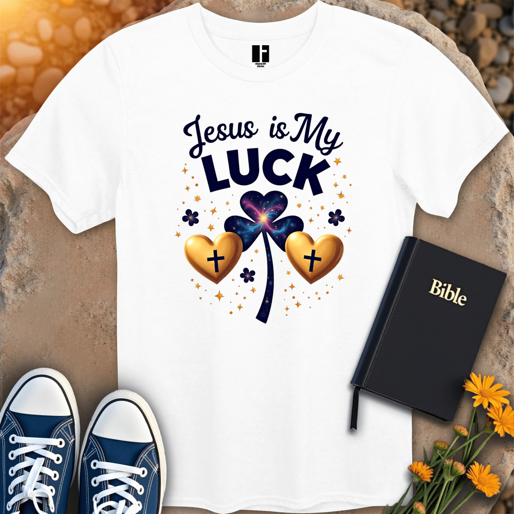 T-Shirt S / White JesusMyLuck T-Shirt