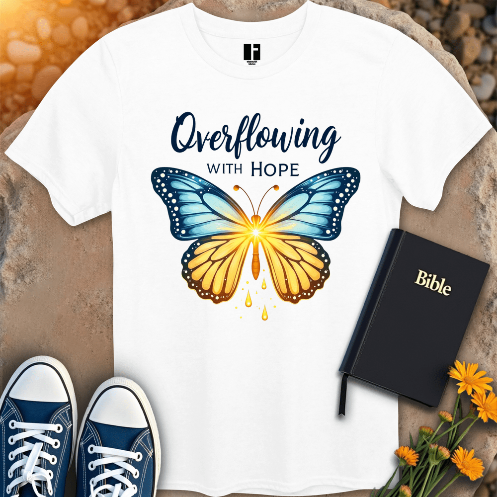 T-Shirt S / White OverflowingHope T-Shirt