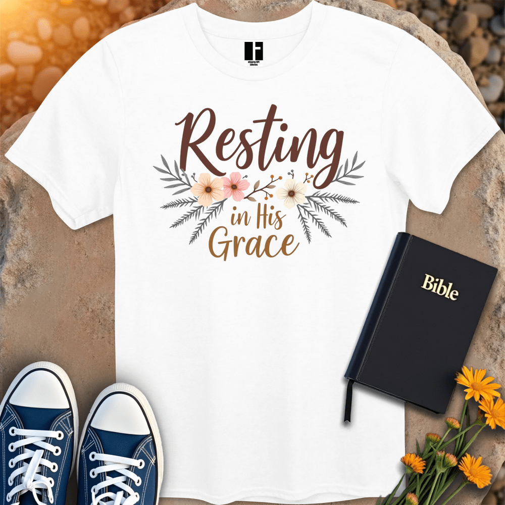 T-Shirt S / White RestingGrace T-Shirt