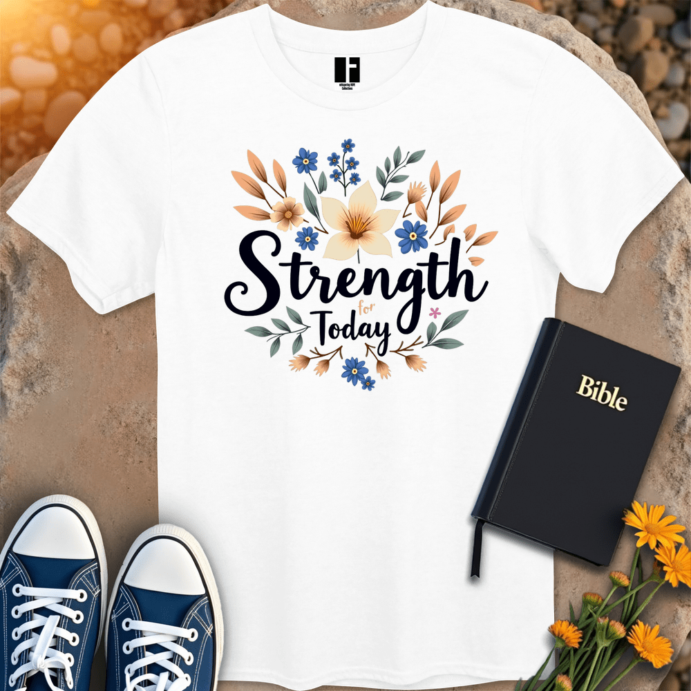 T-Shirt S / White StrengthForToday T-Shirt