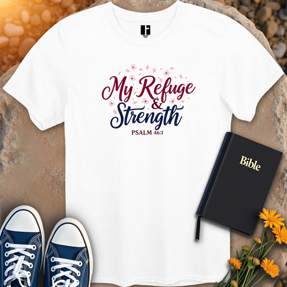 T-Shirt S / White StrengthInHimT-Shirt