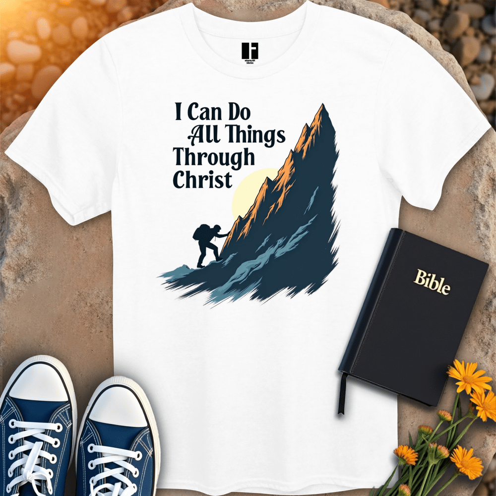 T-Shirt S / White StrengthThroughFaith T-Shirt