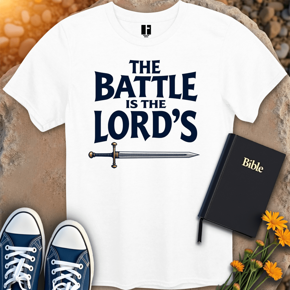 T-Shirt S / White TheBattleIsTheLords T-Shirt