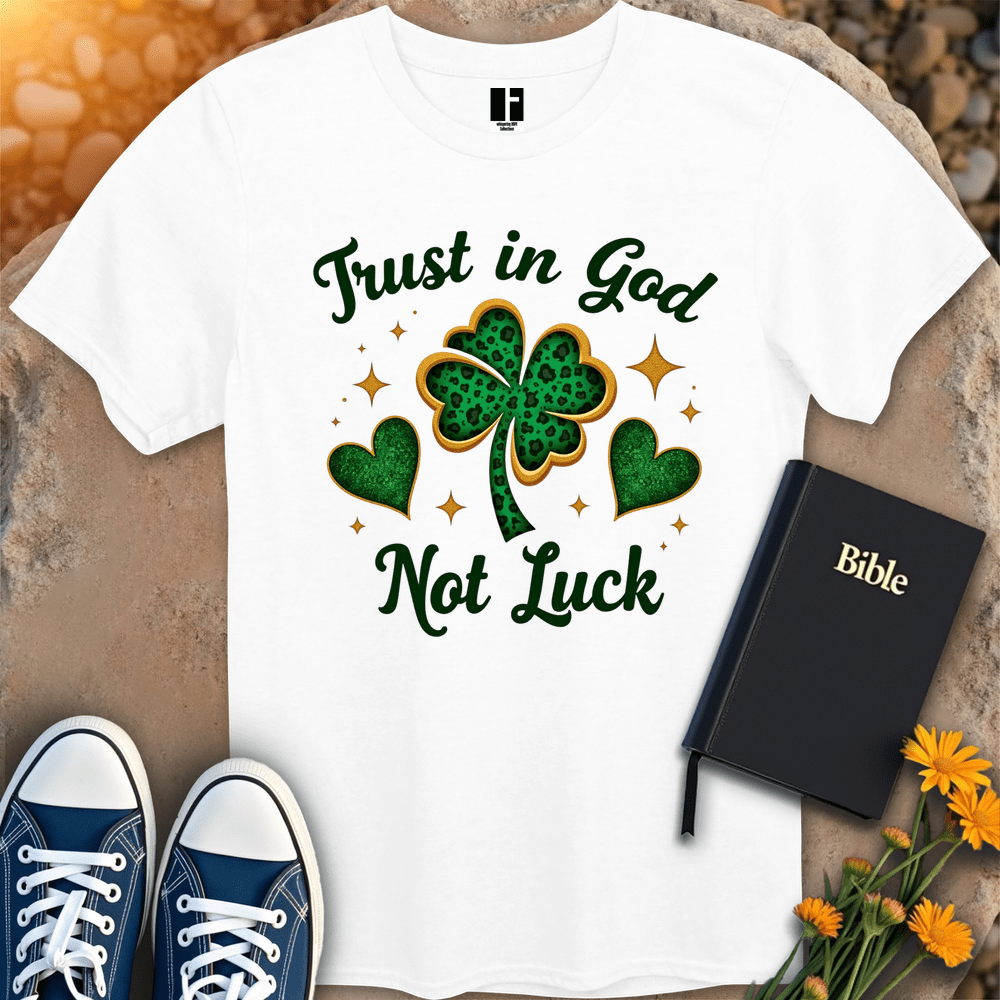 T-Shirt S / White TrustInGod T-Shirt