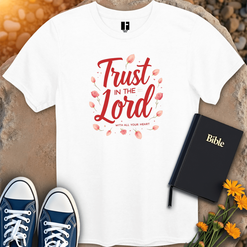 T-Shirt S / White TrustInTheLordT-Shirt