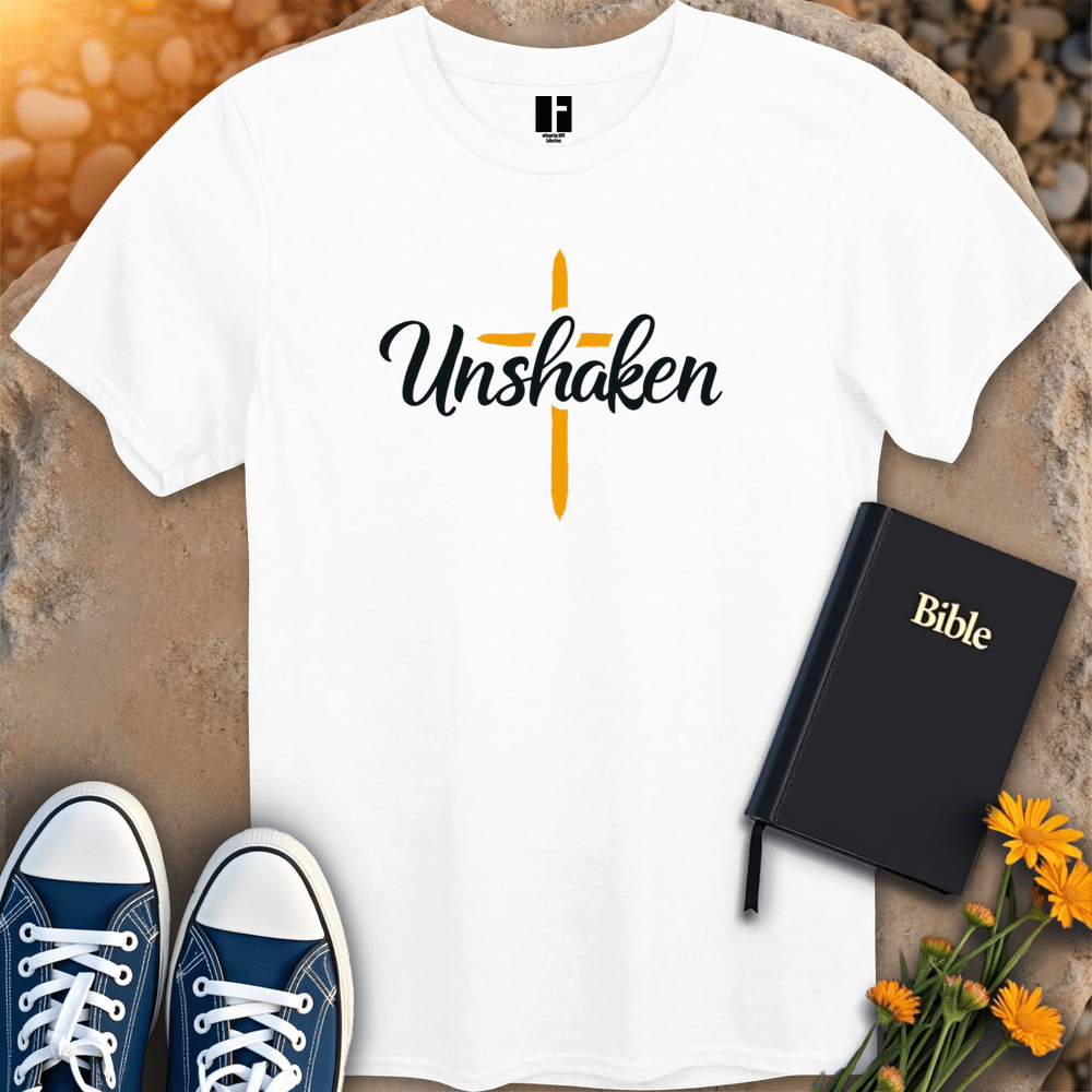 T-Shirt S / White UnshakenCross T-Shirt