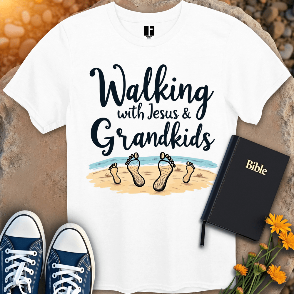 T-Shirt S / White WalkWithJesus T-Shirt