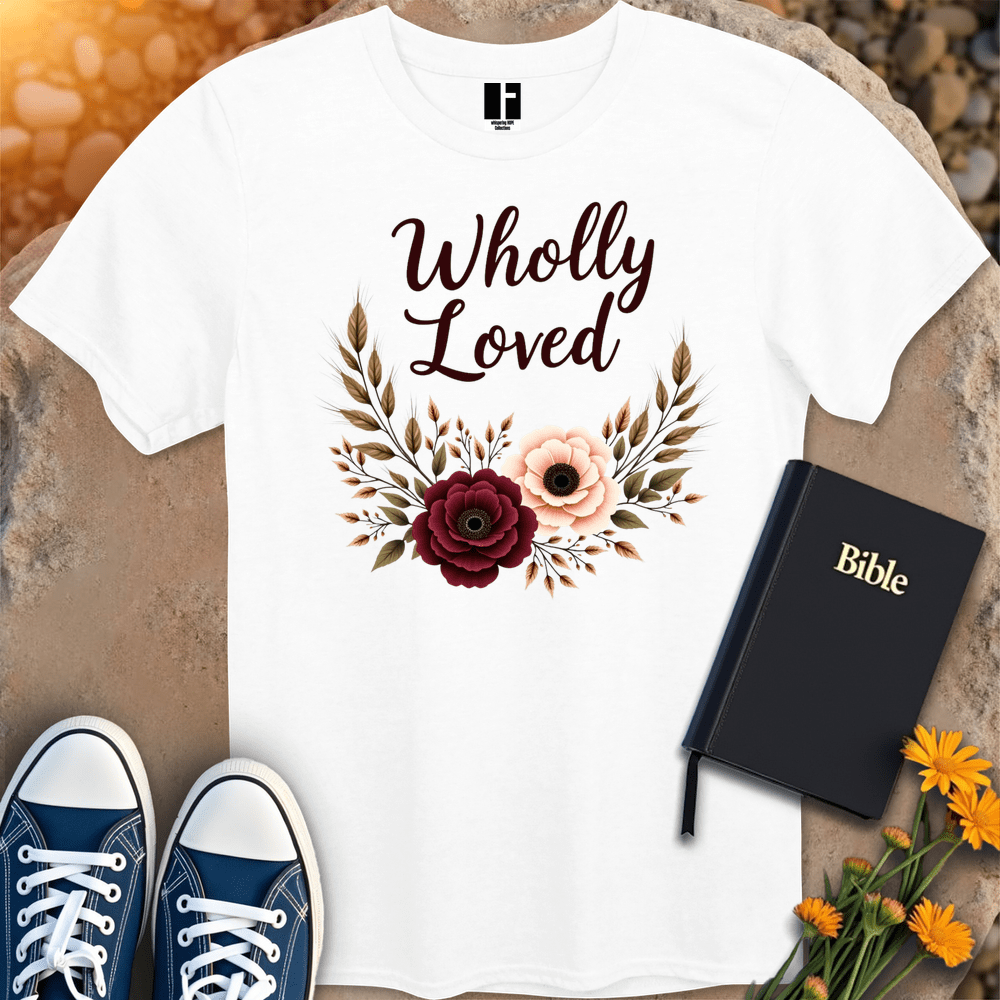 T-Shirt S / White WhollyLoved T-Shirt