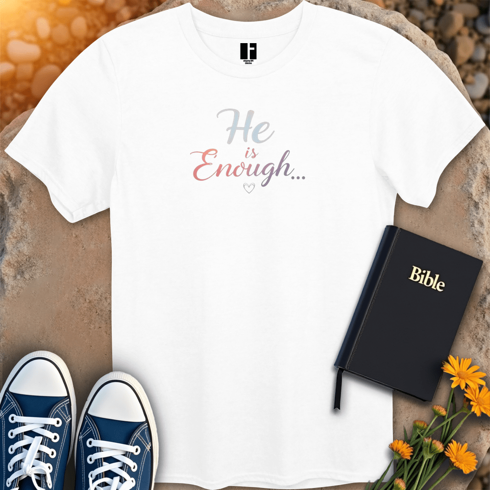 T-Shirt XS / White HeIsEnough T-Shirt
