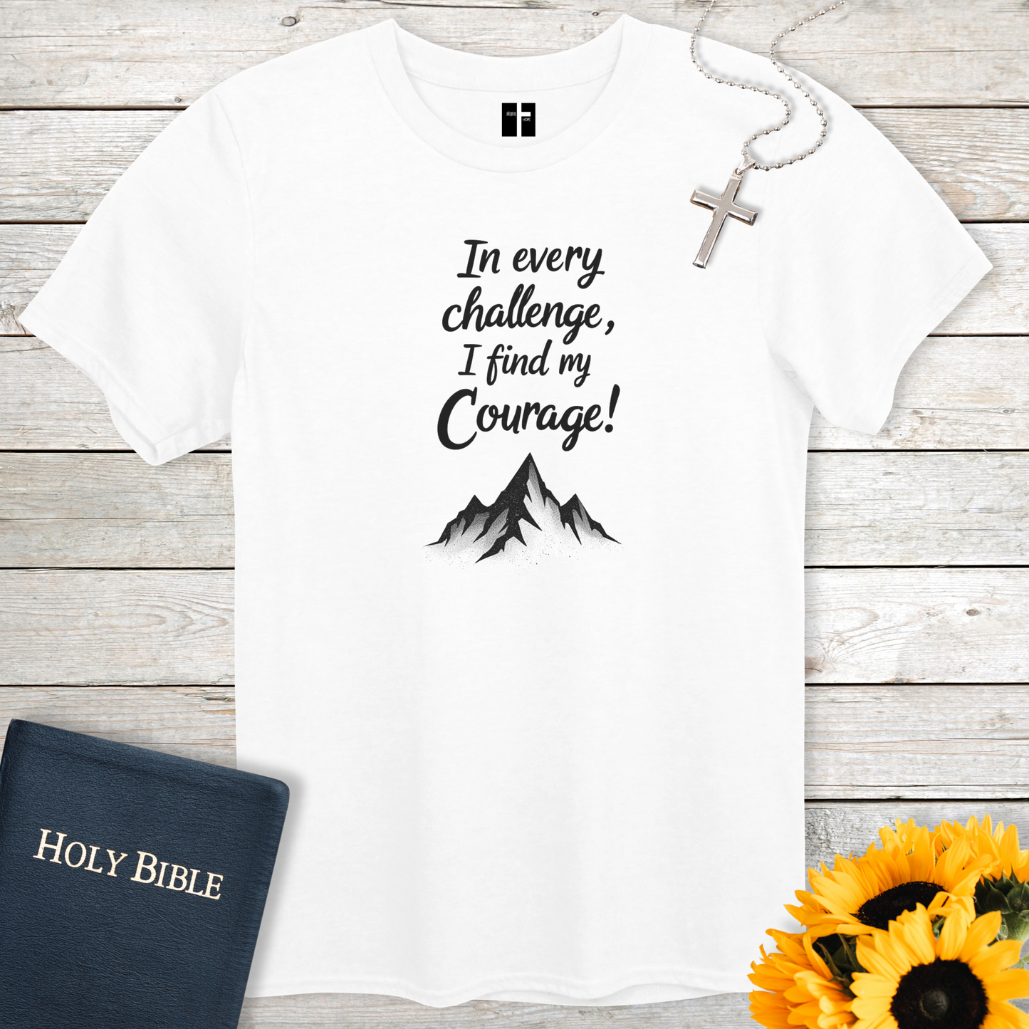 I Find My Courage Unisex Christian T-Shirt