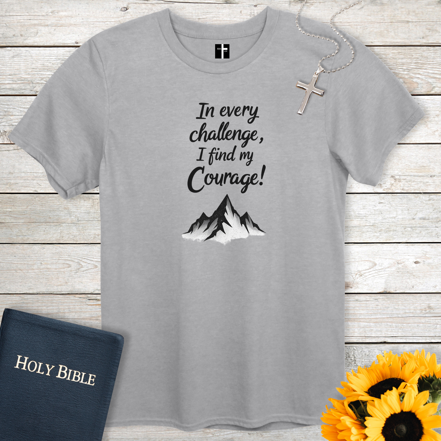 I Find My Courage Unisex Christian T-Shirt