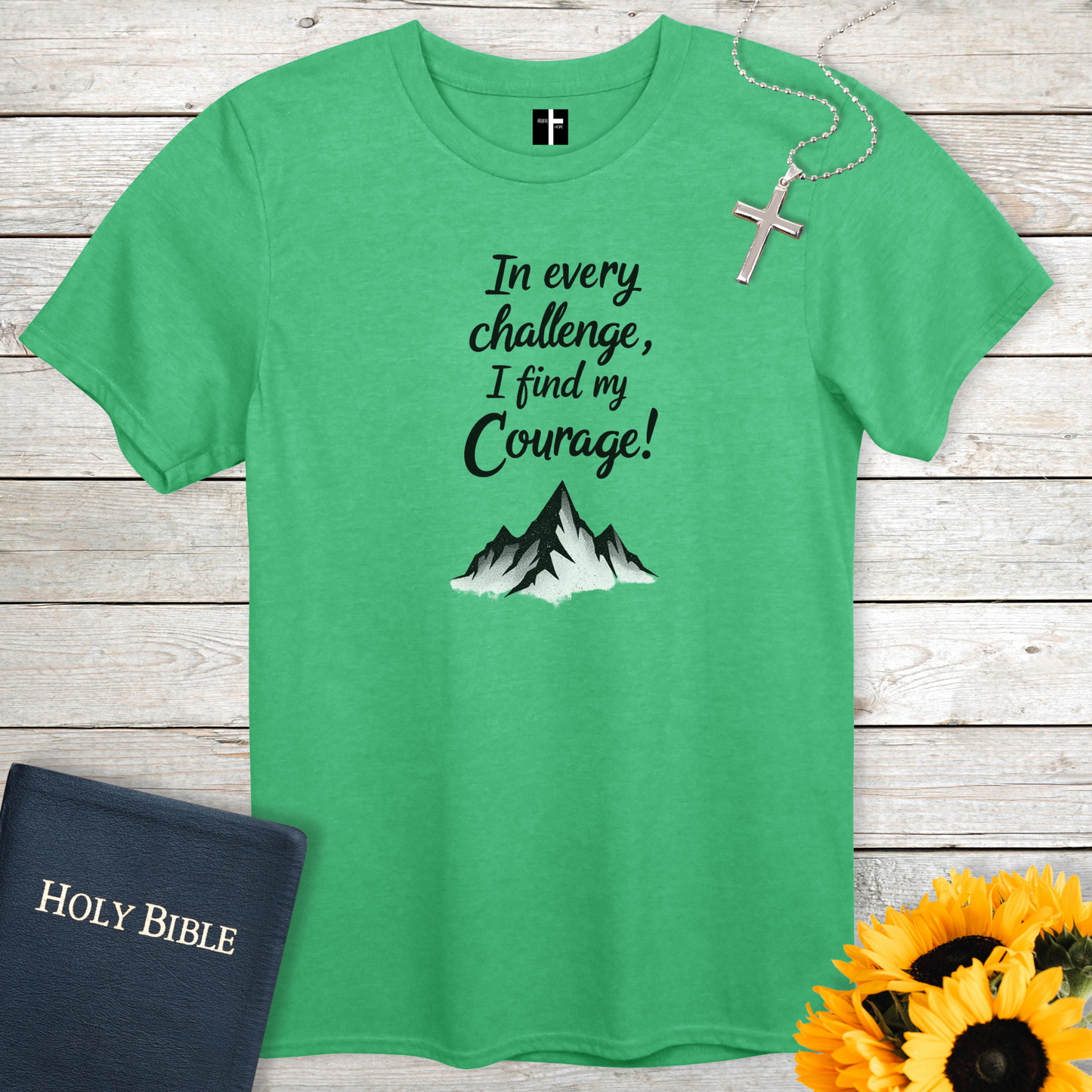 I Find My Courage Unisex Christian T-Shirt